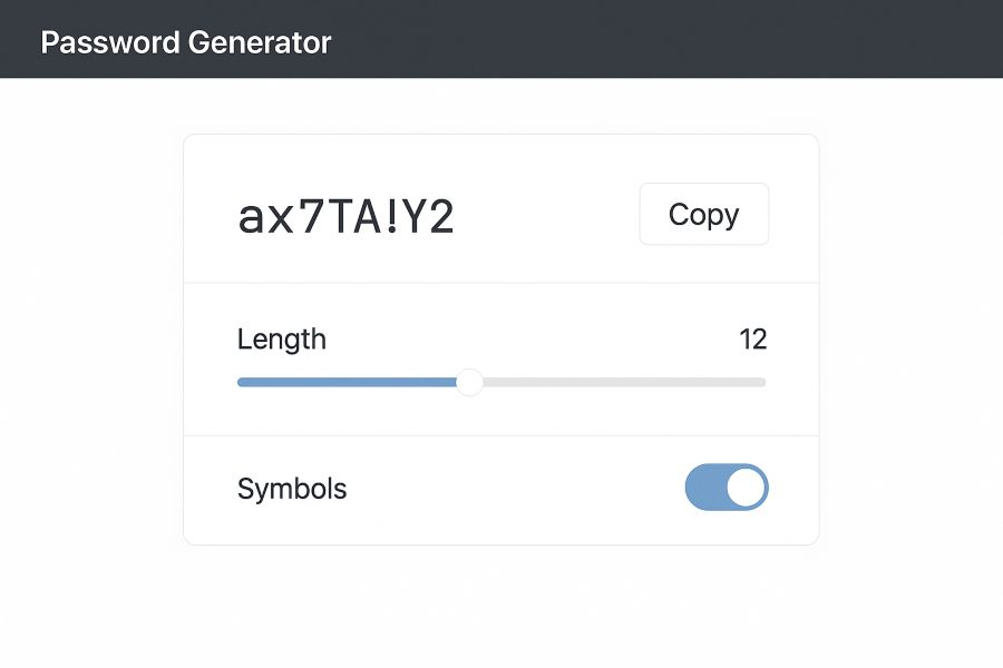 Open a Password Generator
